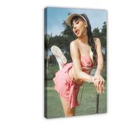 Esclusivo poster artistico con ritratto di Tainá Costa Taina Costa, 2 poster su tela, decorazione per camera da letto, ufficio, camera da letto, regalo, 40 x 60 cm