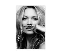 Esclusivo poster artistico iconico alla moda, modello Kate, vintage, ritratto poster, 7 poster su tela, decorazione per camera da letto, ufficio, camera da letto, regalo, 20 x 30 cm