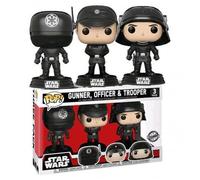Esclusivo Star Wars Death Star 3 Confezione 9.5cm Pop Vinile Funko Gunner Agente