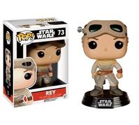 Esclusivo - Star Wars Rey Occhiali Vinile Figura 9.5cm Pop Bobble Testa Funko