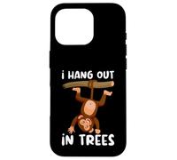 Esco a Trees Monkey Custodia per iPhone 16 Pro