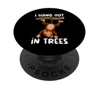 Esco a Trees Monkey PopSockets PopGrip Adesivo