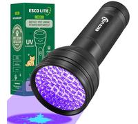 ESCO-lite 00F-51UV-001A, Torcia, colore: Nero