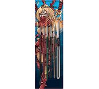 ESCODA Set 6 Pennelli Illustrazione - Fumetti Manga Acquerello Punta Tonda Piatto Da Viaggio Fibra Sintetica Serie Versàtil Prado Barroco Ultimo Perla Professionale Fatto a mano a Barcellona.