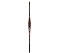 Escoda Versatil 1549 Series Artist Watercolor and Acrylic Paint Brush Short Handle Rigger Size 4