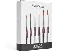 Escoda : Watercolour Travel Brush Set : Prado : Serie 1244: Set di 6