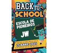Escola de Pioneiros JW - Classe 2025 - Back to School: Caderno para Testemunhas de Jeová - Edição para Irmãos 2025 - Ideia de presente para Pioneiro