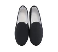 escoolers Sneaker Kung-Fu in Tela e Chiusura con Elastici - Leggera e Confortevole con Suola in Gomma Flessibile - Made in Spain., Nero , 26 EU