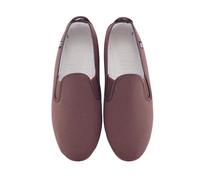 escoolers Sneaker Kung-Fu in Tela e Chiusura con Elastici - Leggera e Confortevole con Suola in Gomma Flessibile - Made in Spain., marrone, 41 EU