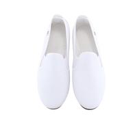 escoolers Sneaker Kung-Fu in Tela e Chiusura con Elastici - Leggera e Confortevole con Suola in Gomma Flessibile - Made in Spain., bianco, 46 EU