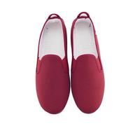 escoolers Sneaker Kung-Fu in Tela e Chiusura con Elastici - Leggera e Confortevole con Suola in Gomma Flessibile - Made in Spain., bordeaux, 46 EU