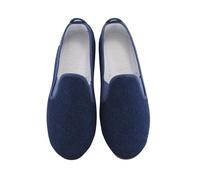 escoolers Sneaker Kung-Fu in Tela e Chiusura con Elastici - Leggera e Confortevole con Suola in Gomma Flessibile - Made in Spain., JEANS, 45 EU