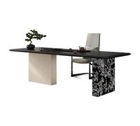 Escritori Per Computer Può essere utilizzato come un moderno tavolo da tè in legno massello di lusso leggero for uso domestico, un tavolo da tè artistico minimalista Kung Fu o come scrivania da studio