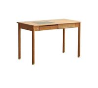 Escritori Per Computer Tutta la scrivania in legno massello, scrivania da studio in legno di ciliegio di lusso leggero, scrivania, toletta retrò for la casa, il soggiorno, l'ufficio Scrivanie Per l'uf