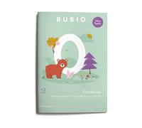 Escritura con letra ligada (+3 años): Trazos, números (1-3) y vocales (Aa, Ee, Ii, Oo, Uu)