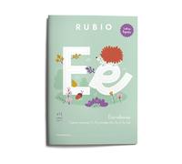 Escritura con letra ligada (+4 años) Vol. 1: Trazos, números (1-3) y vocales (Aa, Ee, Ii, Oo, Uu)