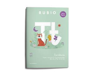 Escritura con letra ligada (+4 años) Vol. 2: Trazos, números (1-7) y consonantes (Mm, Pp, Ll, Ss, Tt, Dd, Nn)