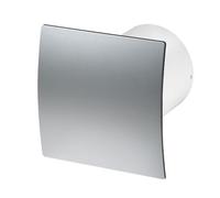 Escudo Line System +, ventilatore verticale da parete da bagno, diametro del tubo 100 mm, con cuscinetti a sfera, estremamente silenzioso Ø 100 raso