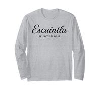Escuintla Guatemala Chapin Quetzal Retro 502 Antigua Maglia a Manica