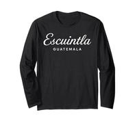 Escuintla Guatemala Chapin Quetzal Retro 502 Antigua Maglia a Manica