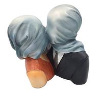 Escultura - Gli Amanti - A:12,5 cm, replica de un motivo de Rene Magritte #05