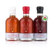 Escuminac Sciroppo D'acero Canadese Puro Pacco Regalo - Extra Rare, Great Harvest, Late Harvest - 200 ml