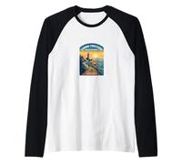 Escursione Camino Finisterre Maglia con Maniche Raglan