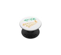 Escursione Con Il Mio Cane Impronte Sentiero Montagna PopSockets PopGrip Adesivo
