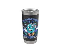 Escursione Escursionista Hydration Is A Pesonality Now Bicchiere termico in acciaio inox doppia parete