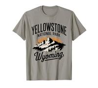 Escursione in salita Campo Parco nazionale Yellowstone Montagne del Wyoming Maglietta