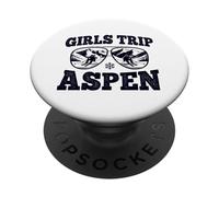 Escursione Ragazze Aspen Sci Weekend Fuga in Montagna PopSockets PopGrip Adesivo