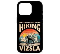 Escursioni con My Vizsla - Mountain Adventure Dog Custodia per iPhone 16 Pro