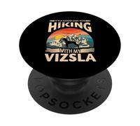 Escursioni con My Vizsla - Mountain Adventure Dog PopSockets PopGrip Adesivo