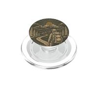Escursioni Montagne Avventura Wanderlust Natura Viaggiatore PopSockets PopGrip per MagSafe