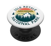 Escursioni naturalistiche del Parco nazionale dell'Isle Roy PopSockets PopGrip Adesivo