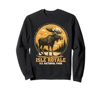 Escursioni souvenir di viaggio del Parco nazionale dell'Isola Royale Felpa