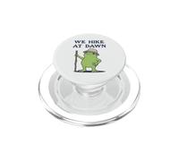 Escursioniamo All'alba Escursionista Rana Mattina presto Trek PopSockets PopGrip per MagSafe