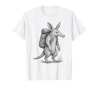 Escursionismo Aardvark Zaino in Spalla Divertente Natura Selvaggia Amante degli Animali Maglietta