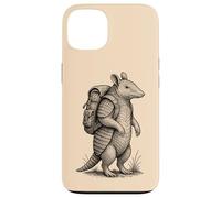 Escursionismo Armadillo Backpacking Texas Wilderness Deserti Animale Custodia per iPhone 13