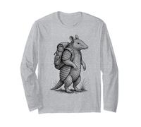 Escursionismo Armadillo Backpacking Texas Wilderness Deserti Animale Maglia a Manica