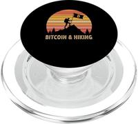 escursionismo avventura escursione blockchain sats libertà investire Bitcoin PopSockets PopGrip per MagSafe