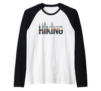 Escursionismo Avventura Natura Montagne Maglia con Maniche Raglan