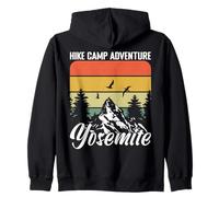 Escursionismo Camp Avventura Parco Nazionale Yosemite Esc Felpa con Cappuccio