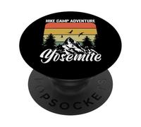 Escursionismo Camp Avventura Parco Nazionale Yosemite Esc PopSockets PopGrip Adesivo