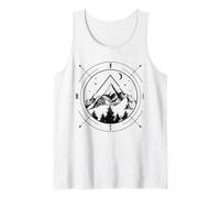 Escursionismo Campeggio Montagne Bussola Escursionismo Canotta