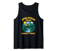 Escursionismo femminile vintage da Georgia a Maine Appalachian Trail Canotta