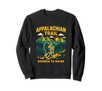 Escursionismo femminile vintage da Georgia a Maine Appalachian Trail Felpa