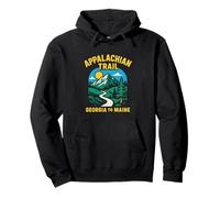 Escursionismo femminile vintage da Georgia a Maine Appalachian Trail Felpa con Cappuccio