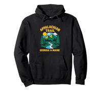 Escursionismo femminile vintage da Georgia a Maine Appalachian Trail Felpa con Cappuccio