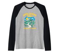 Escursionismo femminile vintage da Georgia a Maine Appalachian Trail Maglia con Maniche Raglan